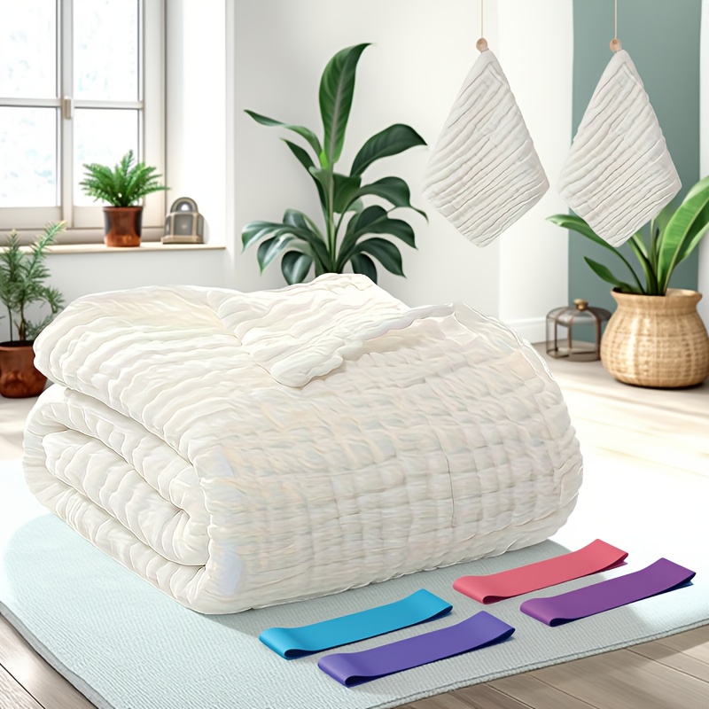 Baby blanket and towel set