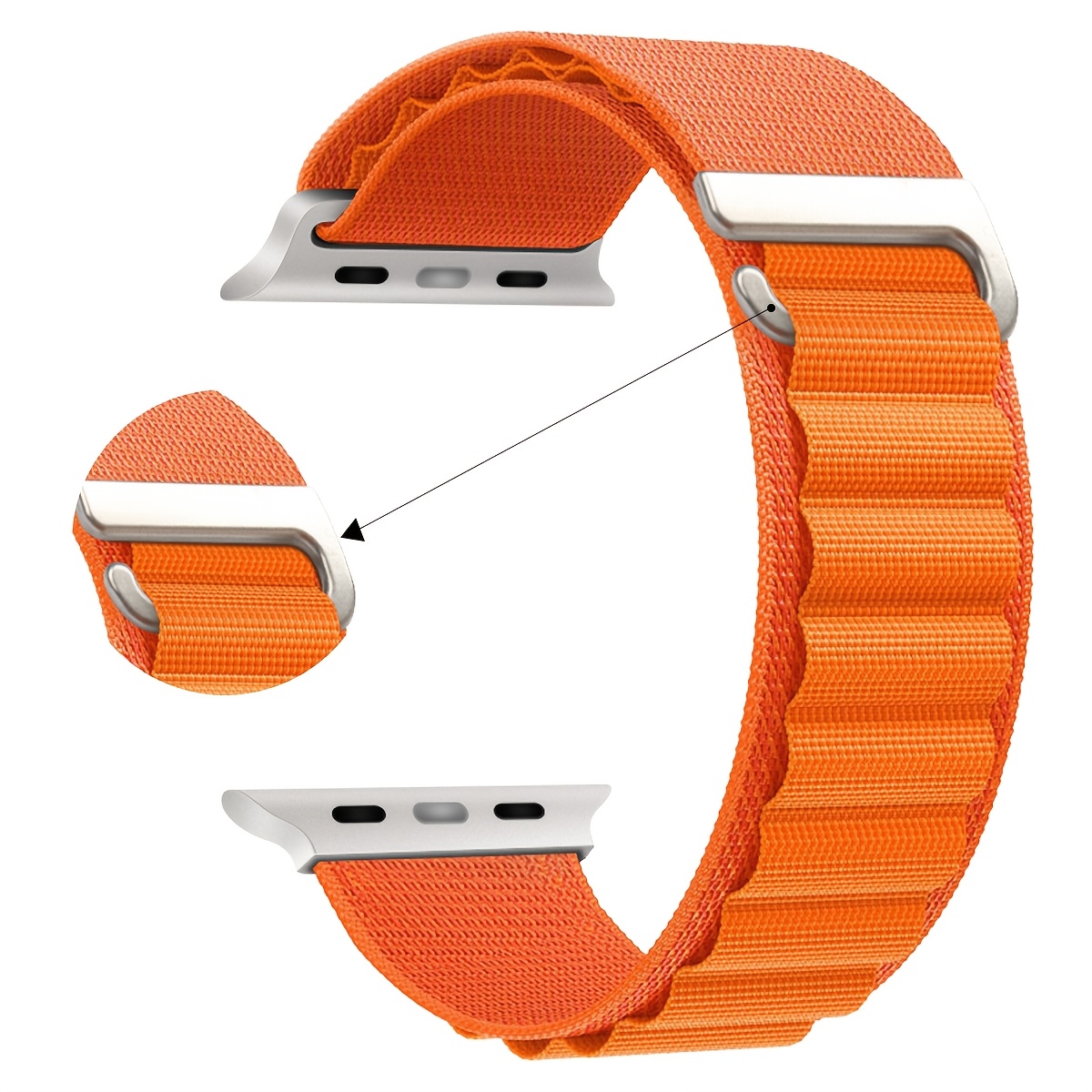 Breathable Trail Loop + Alpine Loop + Ocean + Elastic, 8pcs Set Compatible with for Apple Watch Ultra S 49Mm, 46Mm, 45Mm, 44Mm, Suitable for Both Men And Women, Compatible with Ultra 2/Ultra for Iwatch Series 10, 9, 8, 7, 6, SE, 5, 4, 3, 2, 1