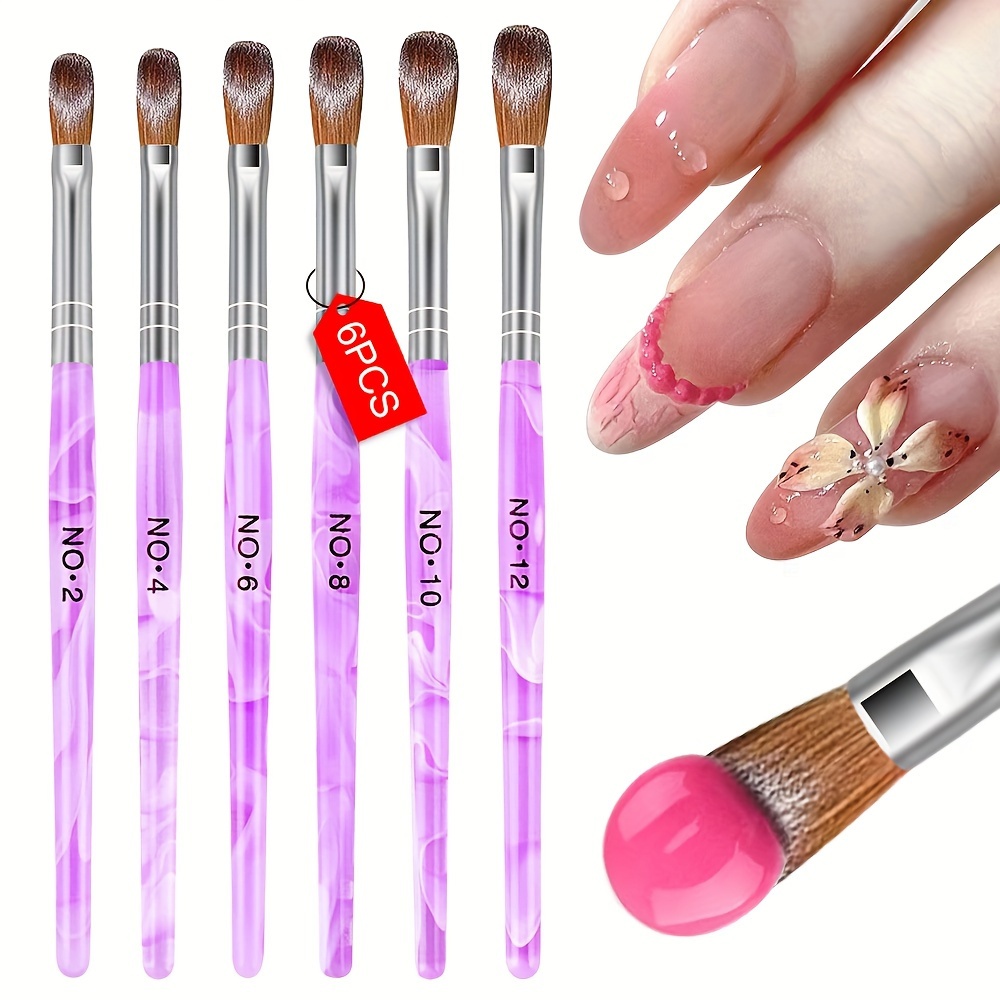 

6pcs Set, Pen Dot Round Dot Pen Gel Polish, Upgraded Diy Set For Beginner