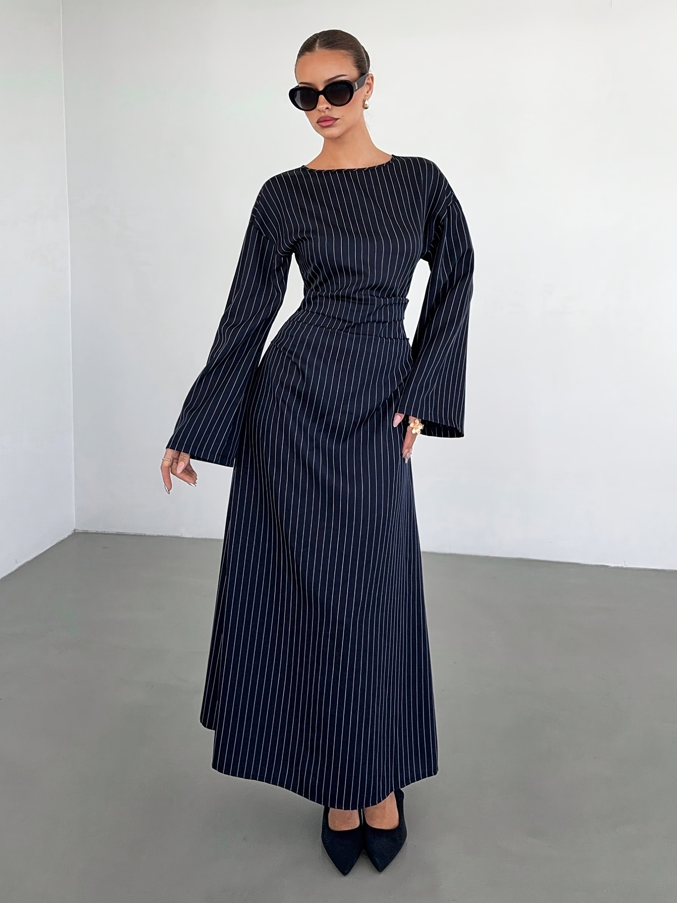 sachin and babi light blue dress navy wedding guest dress plus size sold on Temu United States main image 1