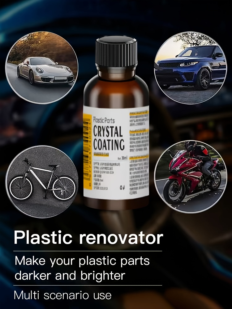 car plastic coating crystal plating agent automotive interior renovation dashboard coating polishing agent long lasting hydrophobic liquid kit Product details 6