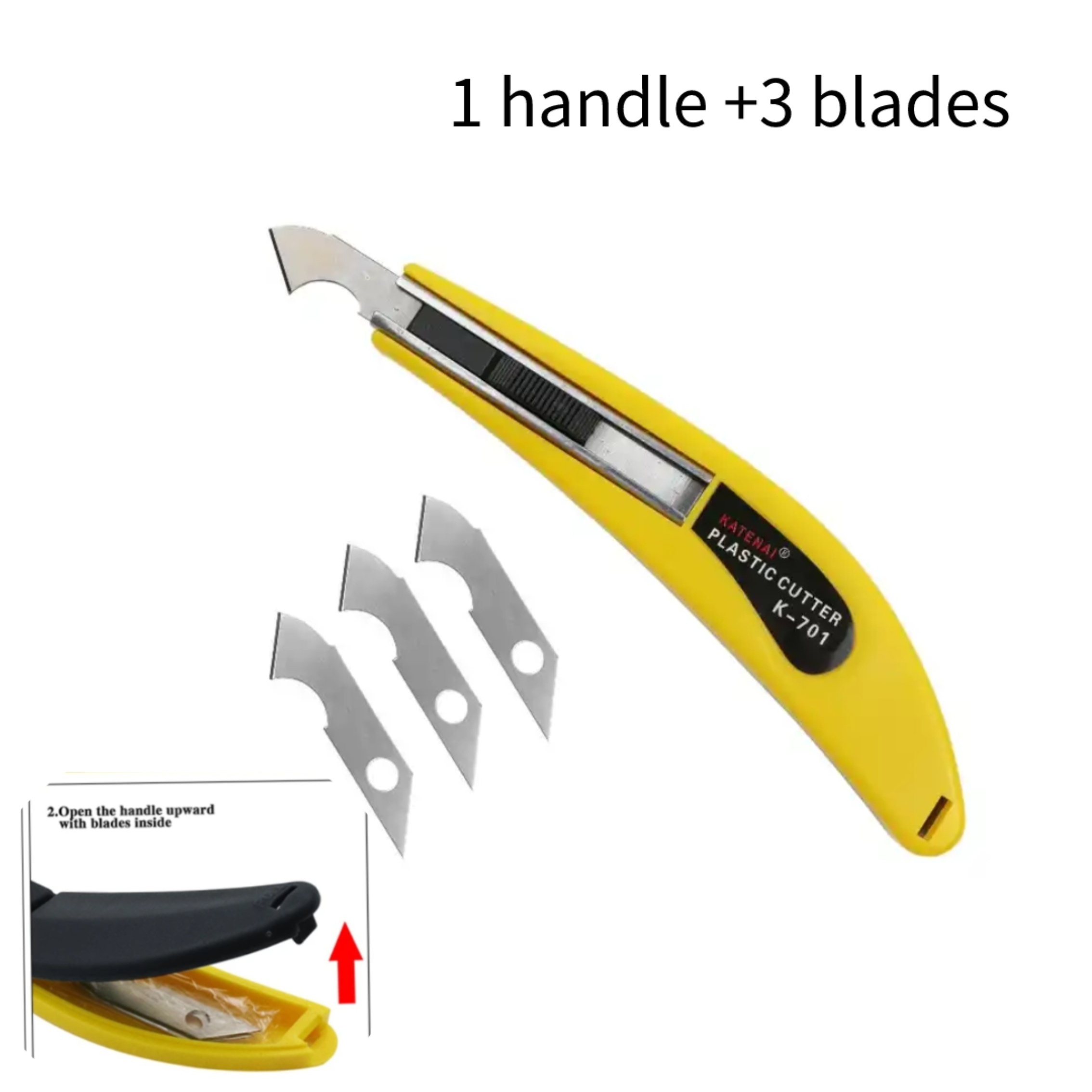 Acrylic Hook Knife Olecranon Blade Head Craft Knife Cutting - Temu