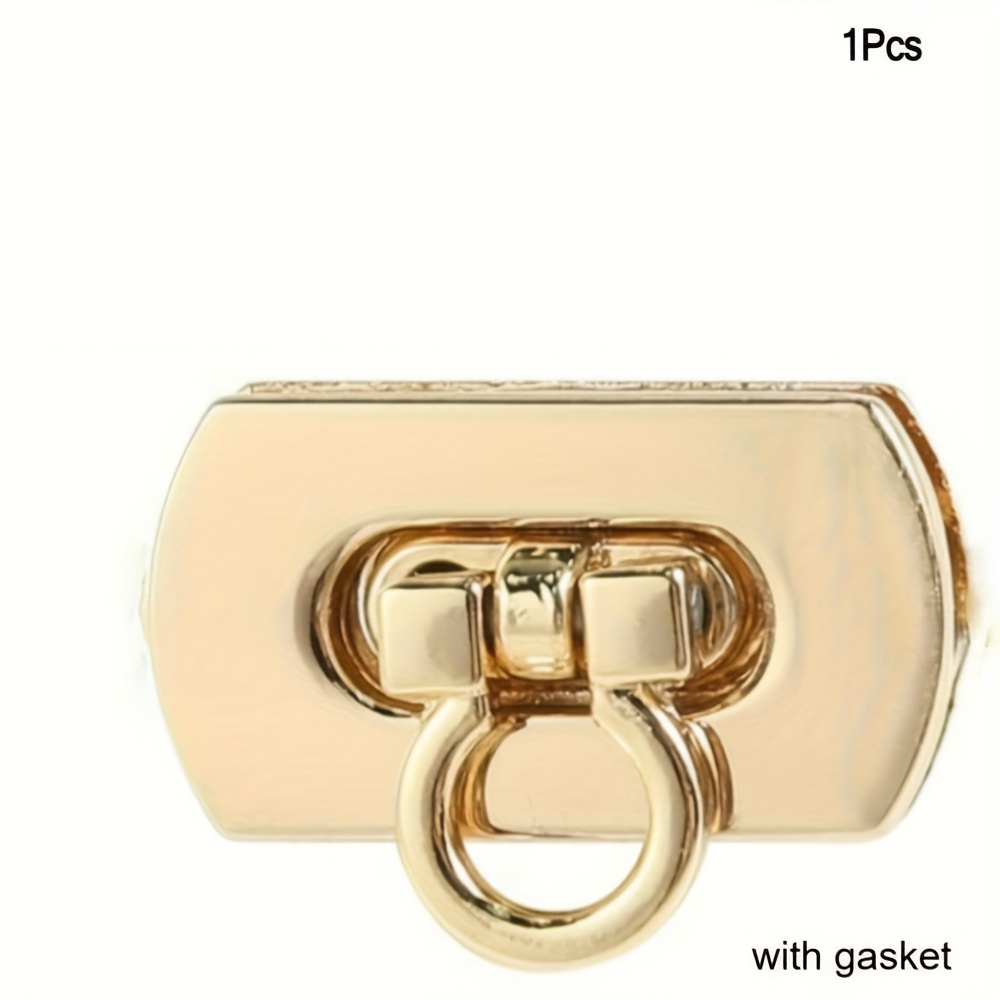 TEMU 1pc/bag Wallet Lock For Handbag Wallet Making Bag Diy Wallet Making Supplies Gasket Color Random And Not Fixed, Diy Wallet Making
