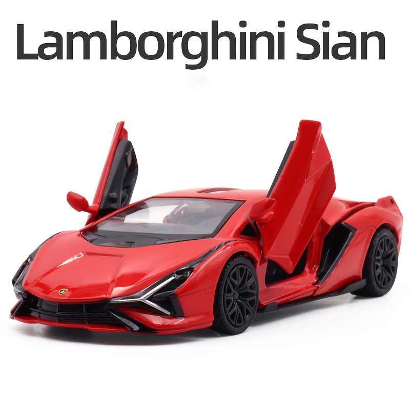 Makeda For Supercar Car - Pull-back Action With &, Alloy Metal Model Suitable For &, Realistic Gift For, For,,, Christmas Present