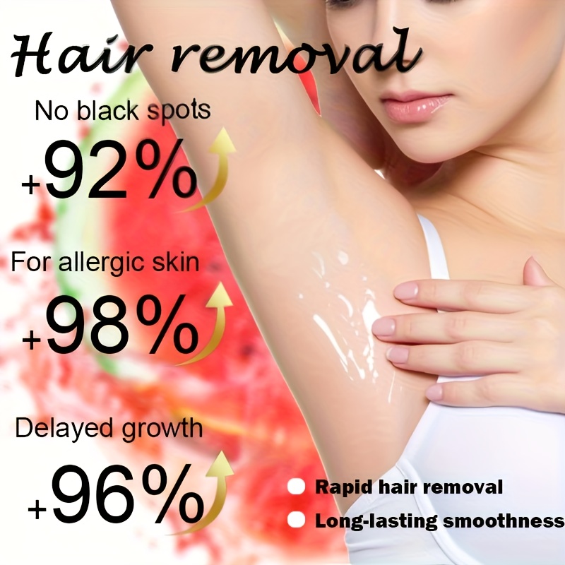 Watermelon-Flavored Wax Strips for Instant Hair Removal, Providing Quick And Painless Results Without Leaving Dark Spots, Ensuring Long-Lasting Smoothness. Suitable for Hair Removal on The Lips, Face, Hands, Feet, Underarms
