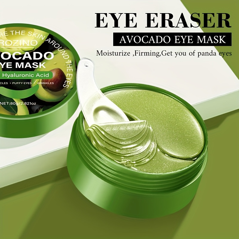80g Hyaluronic Acid and Avocado Eye Essence Patch. It tightens the eye Light Beige, brightens the complexion, provides deep hydration and is hypoallergenic, suitable as eye makeup primer to Moisturizing Light Beige before applying makeup