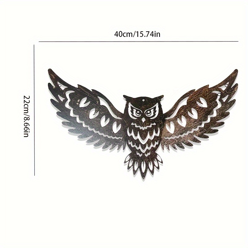 Image of A Single Piece Of Owl-themed Wall Art For Home Decor, For , Suitable For Indoor And Outdoor Use, And Perfect For