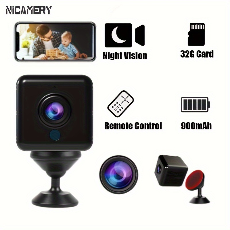 

Mini Camera, Hd Pixels, Remote Monitoring, Ultra-long , Home Security Must Have