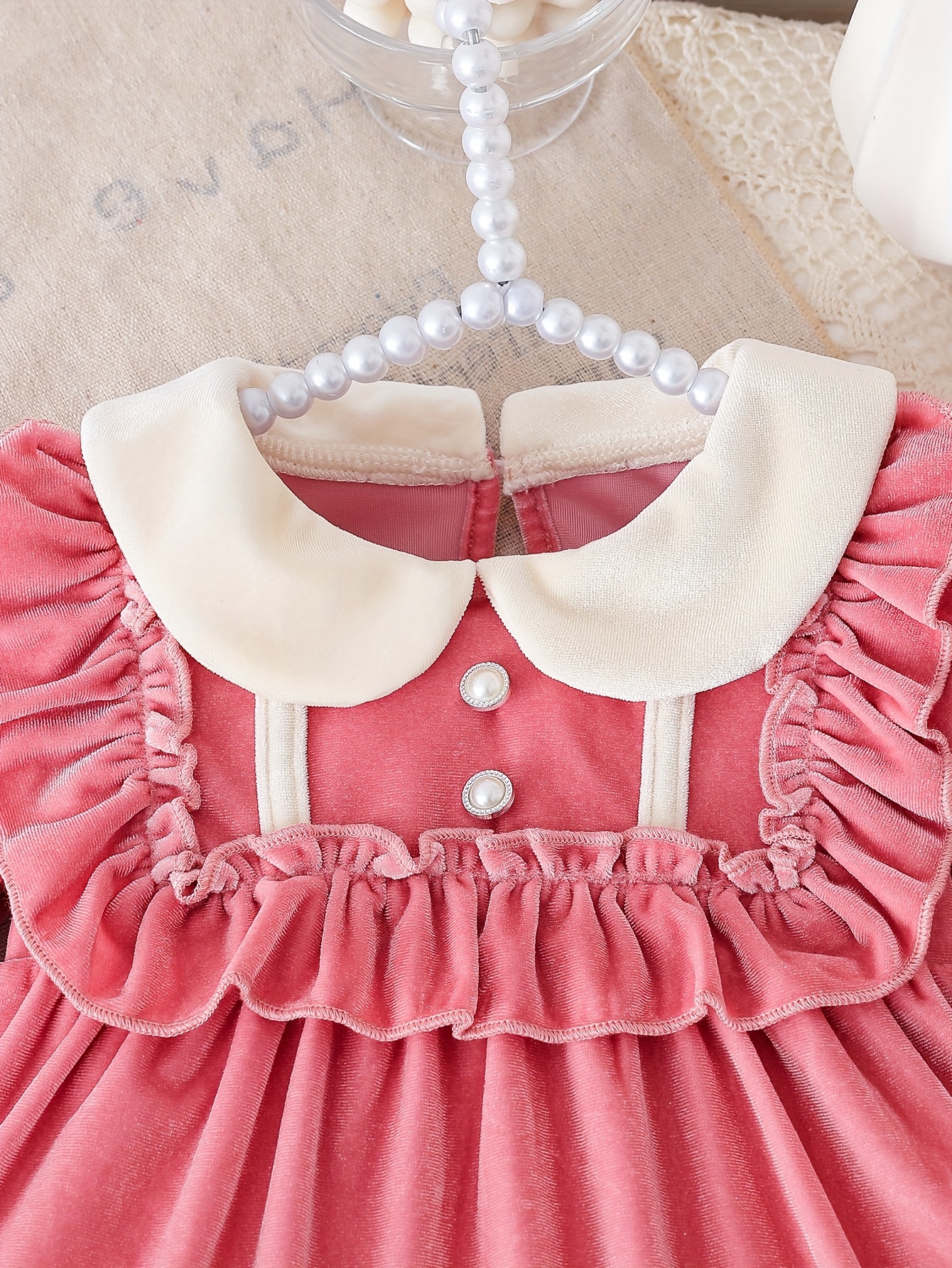 light pink color dresses Rebecca