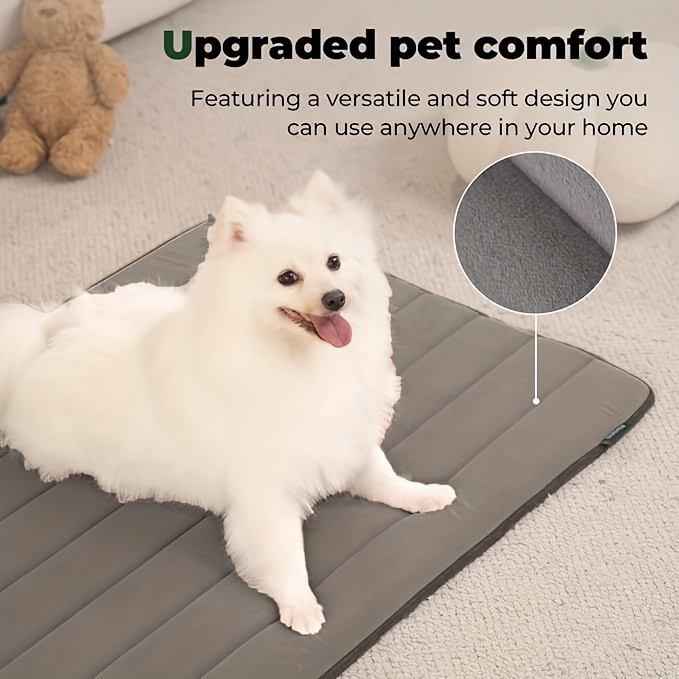  washable high quality non slip pet mat for cats and dogs soft durable polyester   for all breeds versatile  able design for year round     accessory soft pet mat high quality pet mat Product details 5
