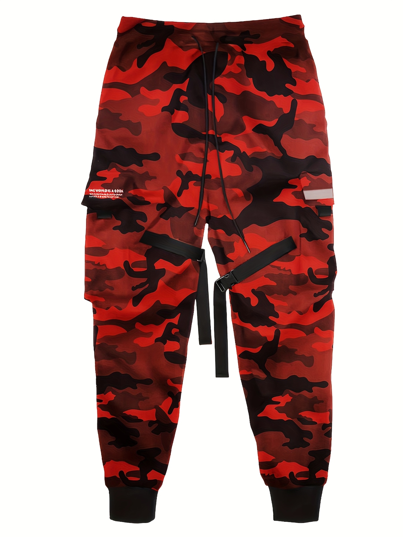 Men's Cargo Pants, Cross-border Fashion Multi-Pocket Straight-Leg Trousers for Spring and Autumn, Versatile Casual Stylish Pants for Men