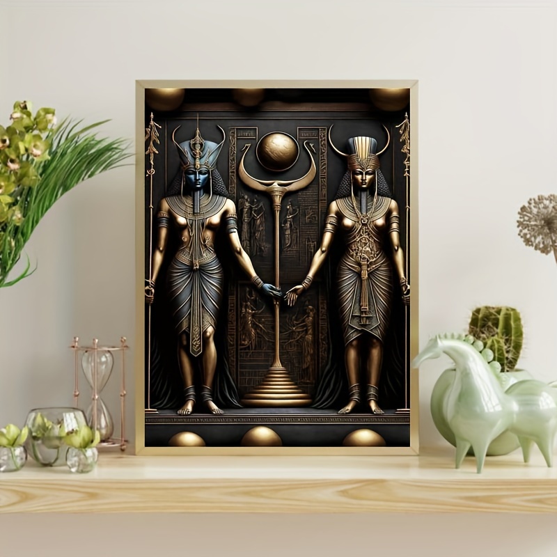 

Egyptian Diy Diamond Painting Kit - , & Art Supplies For Decor, For