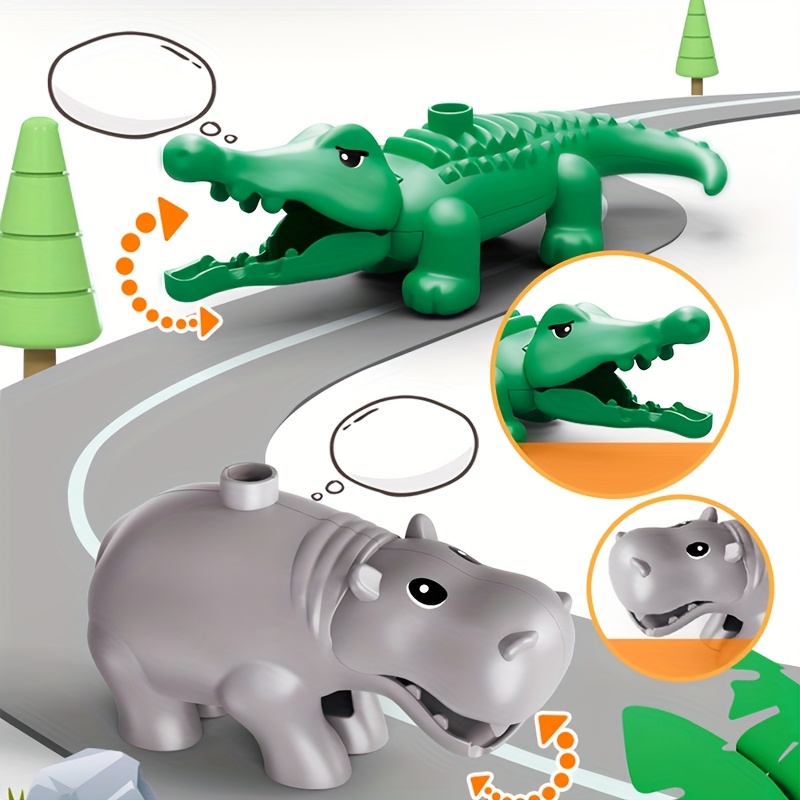 25pcs Big Building Blocks Animals Set for Kids Party Gift
