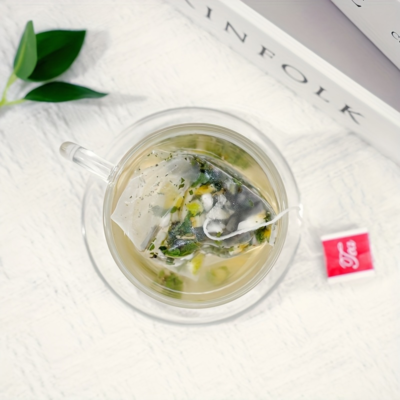 ULTHMOK High Quality Lemon Mint Tea, Fruit Tea, Herbal Tea, 6.17oz, Containing Lemon, Lime, Lemongrass, Orange, Mint Leaves, Etc., 50 Tea Bags, Afternoon Tea, Health Tea, Easter