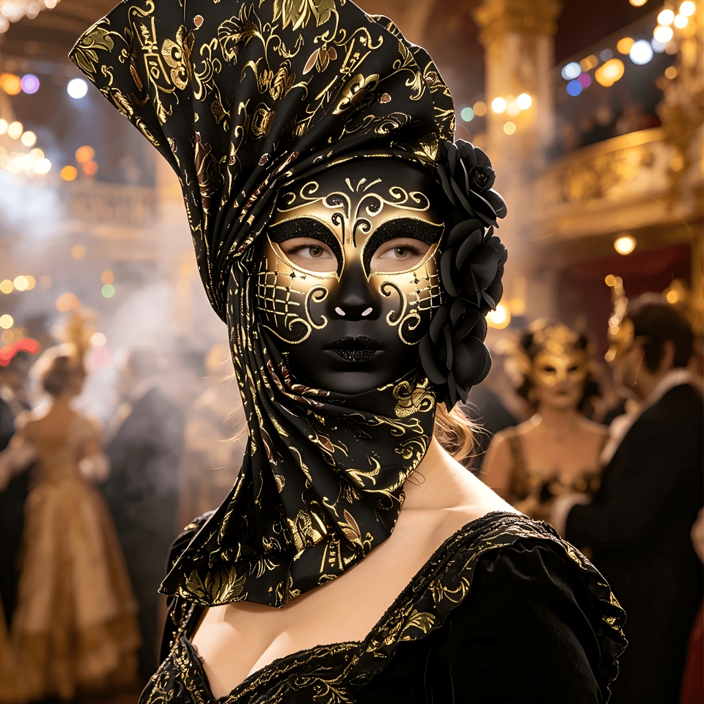 venetian mask sold on Temu United States