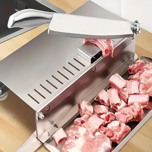 1 bone cutter meat slicing knife domestic bone cutter commercial chicken bone cutting guillotine medicine cutter meat cutter