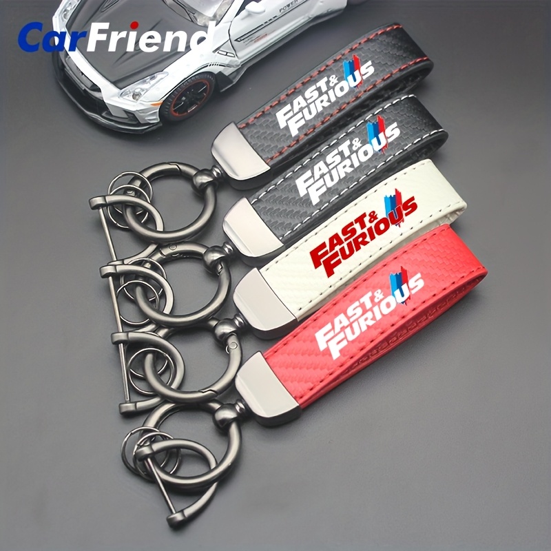 

Fast & Movie Theme Key Ring, Car Key Ring, Key Personality Highlights Decoration Christmas Gifts