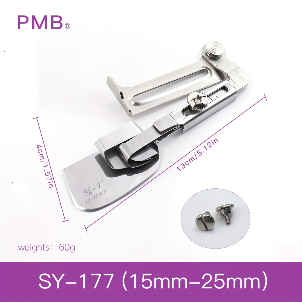 E-shop SY-177 Neue, verstellbare Saummaschinen aus Stahl, Mehrzweck-Saumroller für Kleidung, Vorhänge und Bettwäsche, ist Geschenk für Freunde und