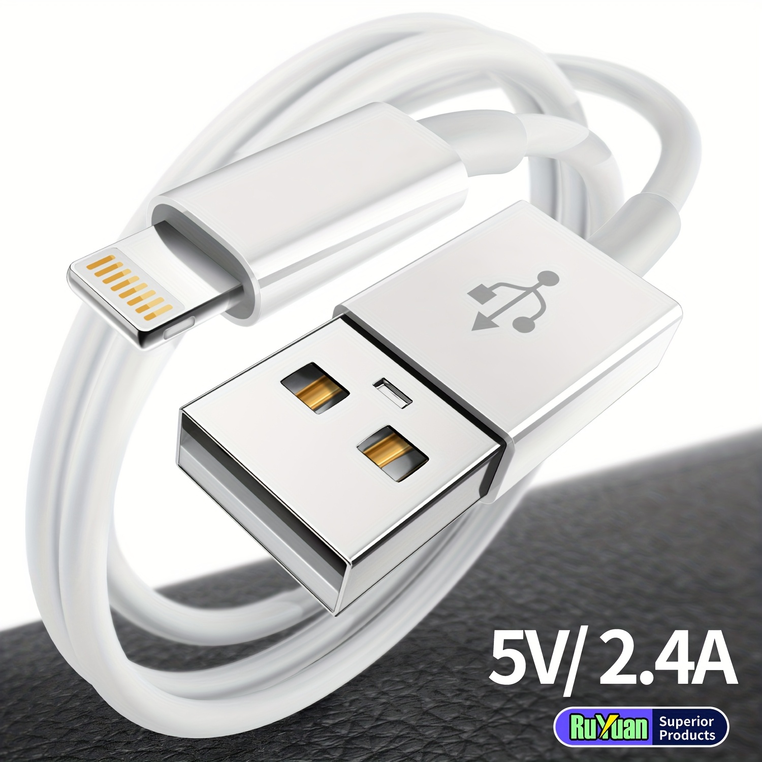 Data Cable USB to Lightning Fast Charging Cable for iPhone