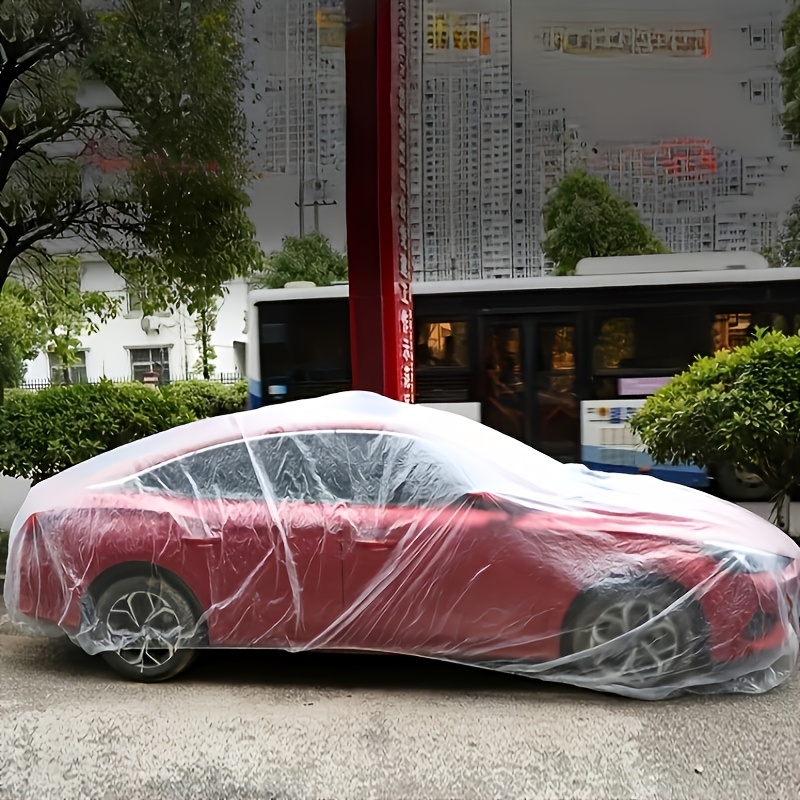 

Premium Transparent Car Cover - Waterproof, Dustproof & Uv Vehicles