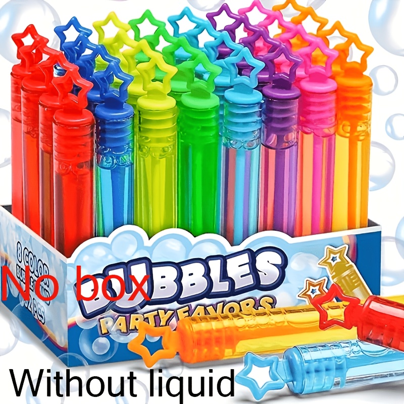   30 star shaped mini bubble wands colorful plastic bubble toys durable birthday party gifts classroom prizes thanksgiving and christmas gifts bubble solution not included outdoor fun accessories childrens gifts random colors