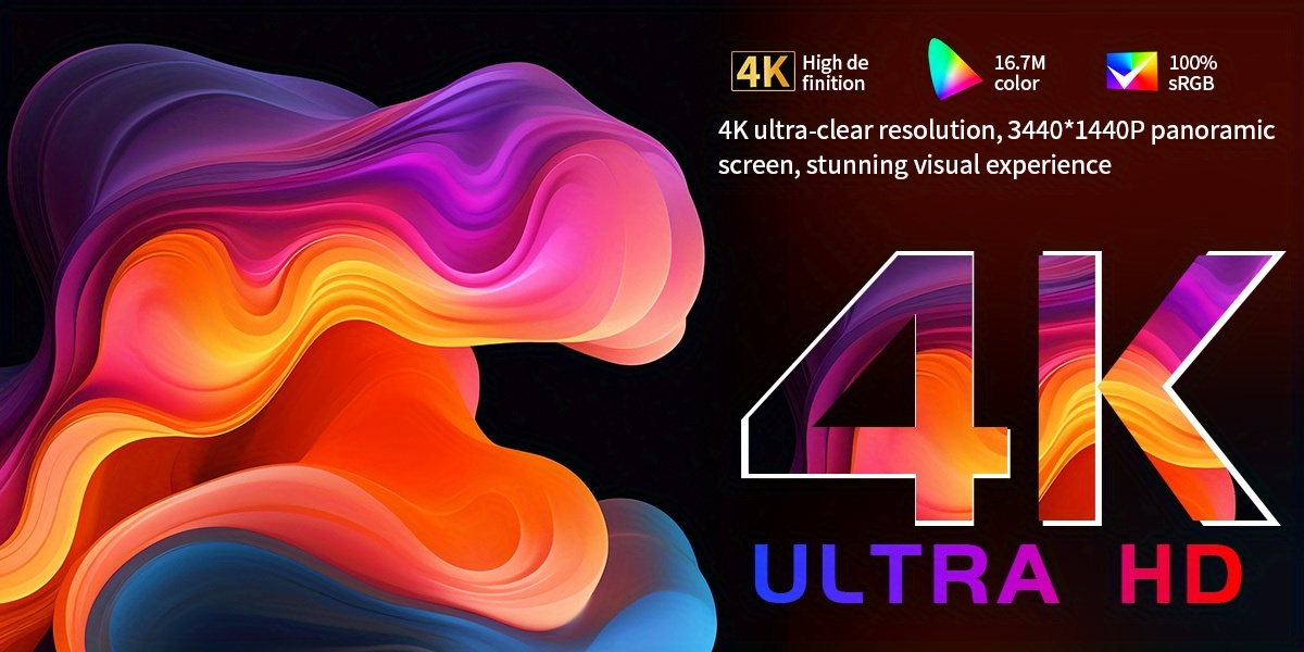 Gawfolk Curved Gaming Monitor 34 Zoll UWQHD 3440x1440P, 1500R Ultra-Wide PC-Bildschirm 165Hz, Gebogener Computermonitor, VA-Panel, DisplayPort+HDTV, VESA 75 * 75mm