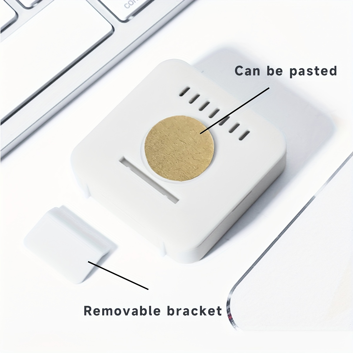 1pc Digital Thermometer Hygrometer for Home, Car, and Laboratory Use - Battery-Powered, 0.01?C/0.RH Accuracy, Compact Design with LCD Display, Ideal for Indoor Temperature and Humidity Measurement, Indoor Thermometer | Modern Thermometer | Durable Plastic Body, Thermometer for Home, Digital Clock For Wall, Digital Wall Clock, Clock Digital, Weather Station, Humidity Meter, Temperature And Humidity Sensor, Temperature Meter, Outdoor Thermometer, Indoor And Outdoor Thermometer, Window