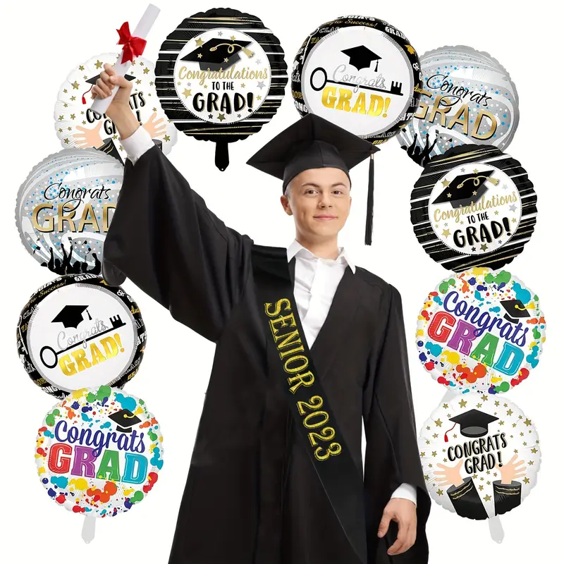 Happy Graduation! Helium Balloon 18inch Happy Graduation! Helium Balloon 18inch