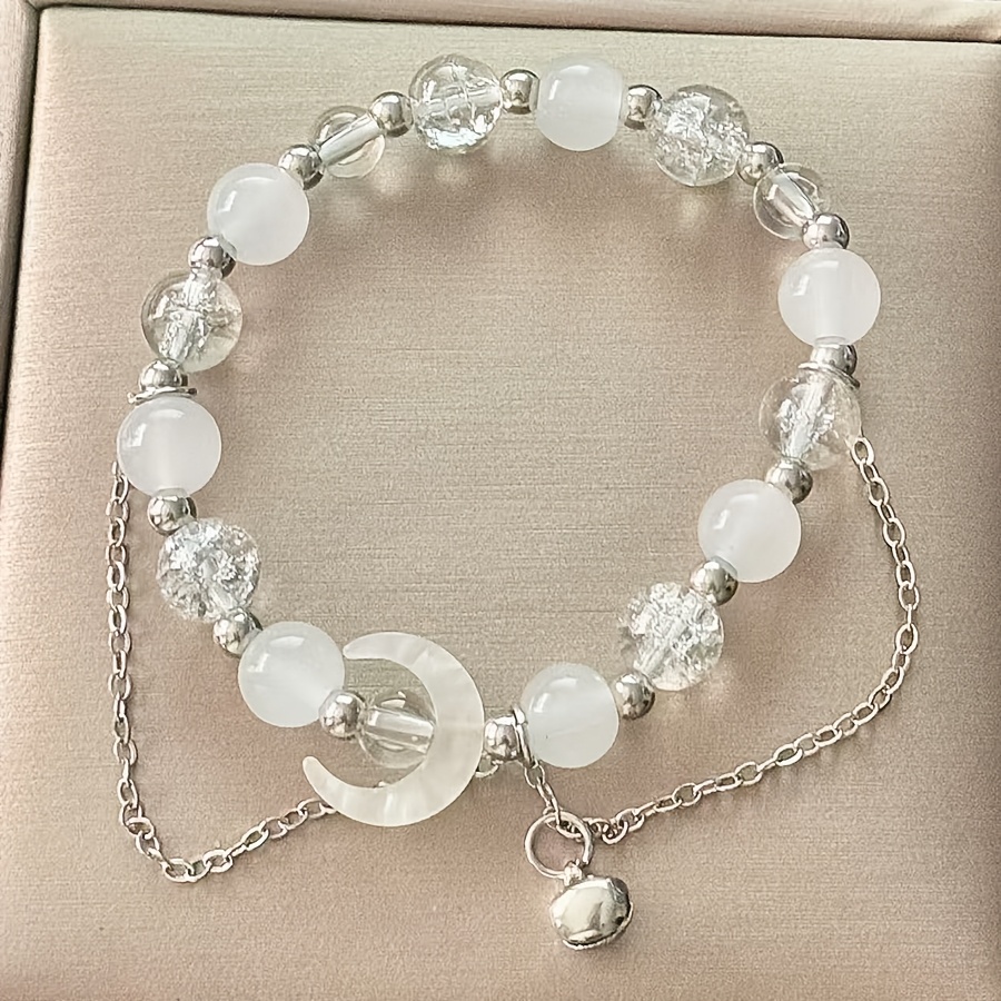 TEMU 1pc Elegant Pendant Bracelet, Classic , For Birthday And Valentine's Day Gifts, Ideal For Parties And Formal Events, Jewelry