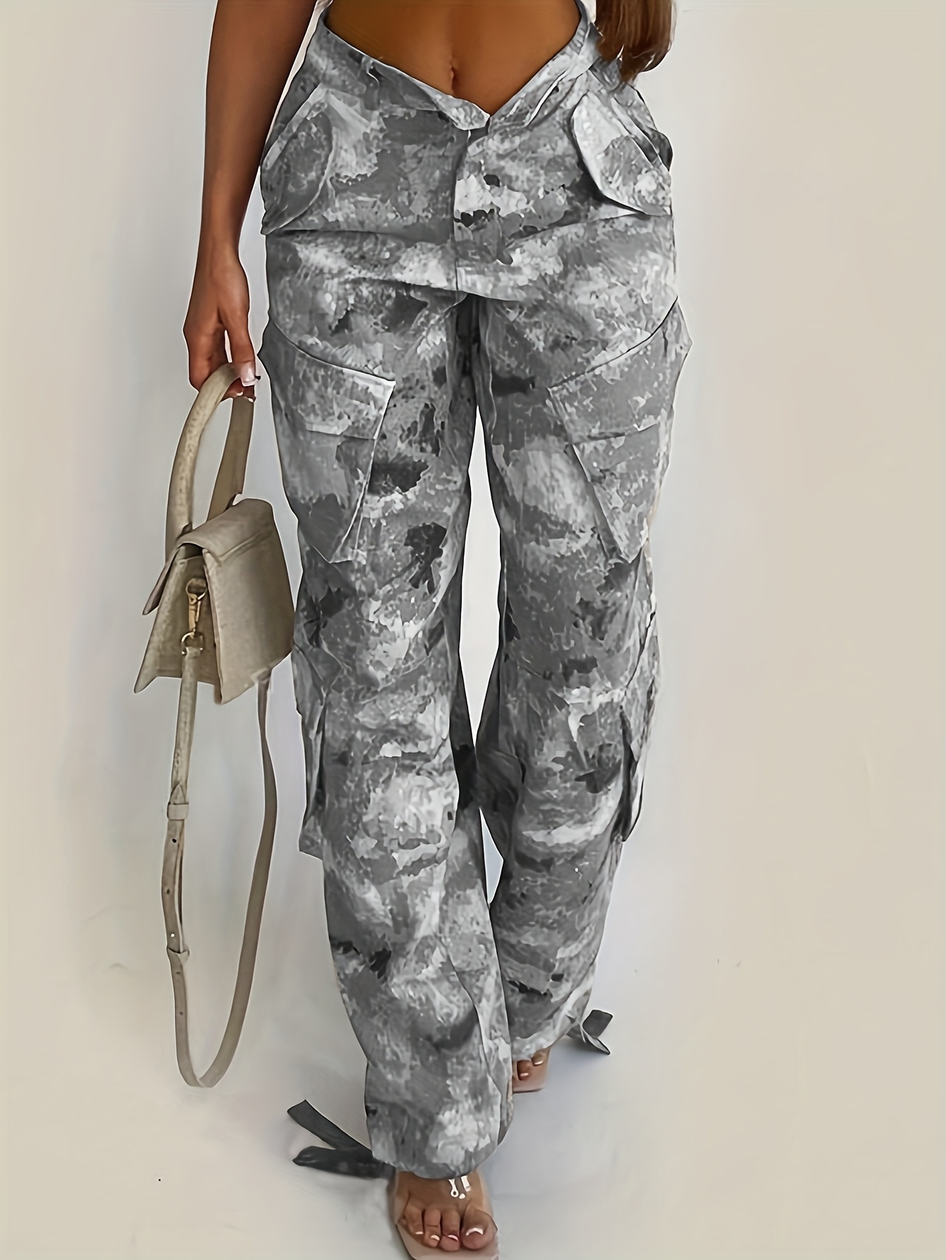 Jogger Pants De Soldado Para Mujer Pantalon Camuflado Militar Para