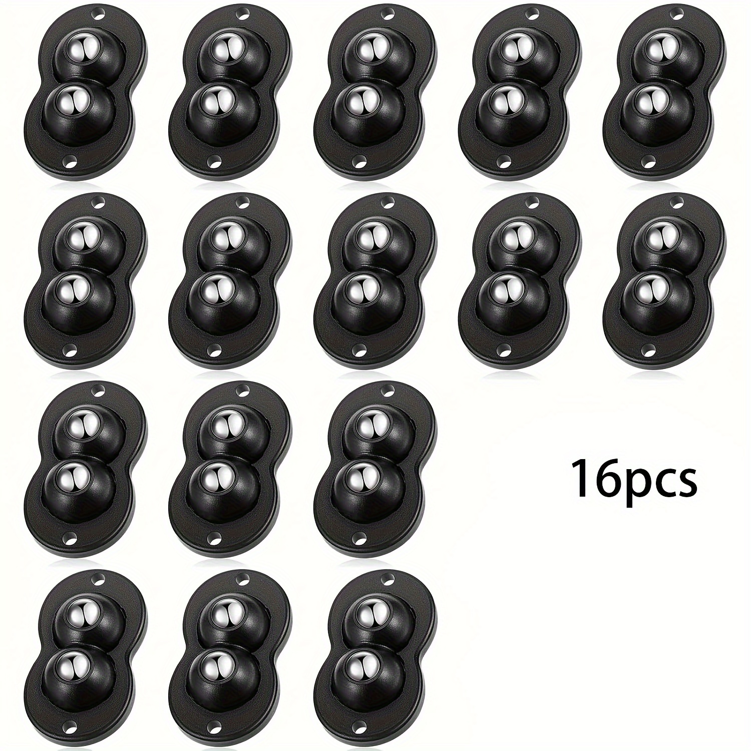 TEMU Self-adhesive Caster Wheels For Kitchen Appliances, 360° Rotating Universal Mini Casters For Small Kitchen Devices.