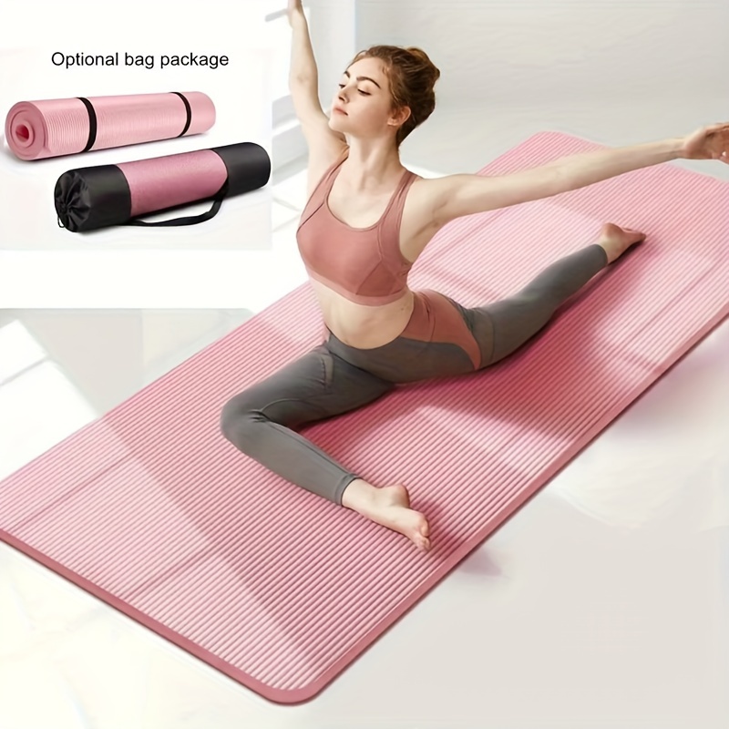 Solid Color Non slip Soft Yoga Mat Thickness Fitness Mat - Temu