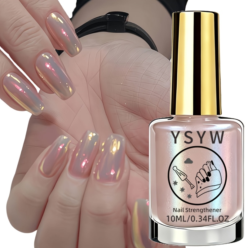 polarized nude nail polish 10ml a gentle and versatile color that strengthens nails is easy to apply and features   long lasting drying formula   and   this quick drying nail polish offers a glossy transparent  