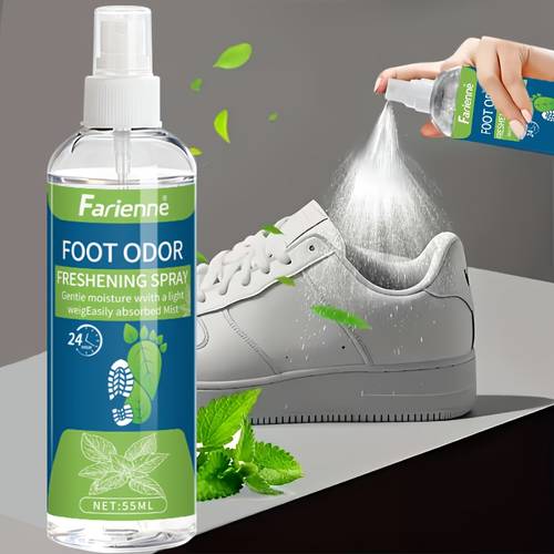 long lasting deodorizing spray suitable for eliminating sweat odor and shoe odor for gym sports sock and footwear care providing