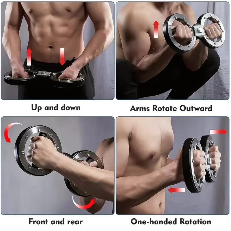 adjustable speed arm 12lb arm exercise equipment gripster forearm trainer forearm grip strengthener for degree rotating grips gym equipment for home Product details 3