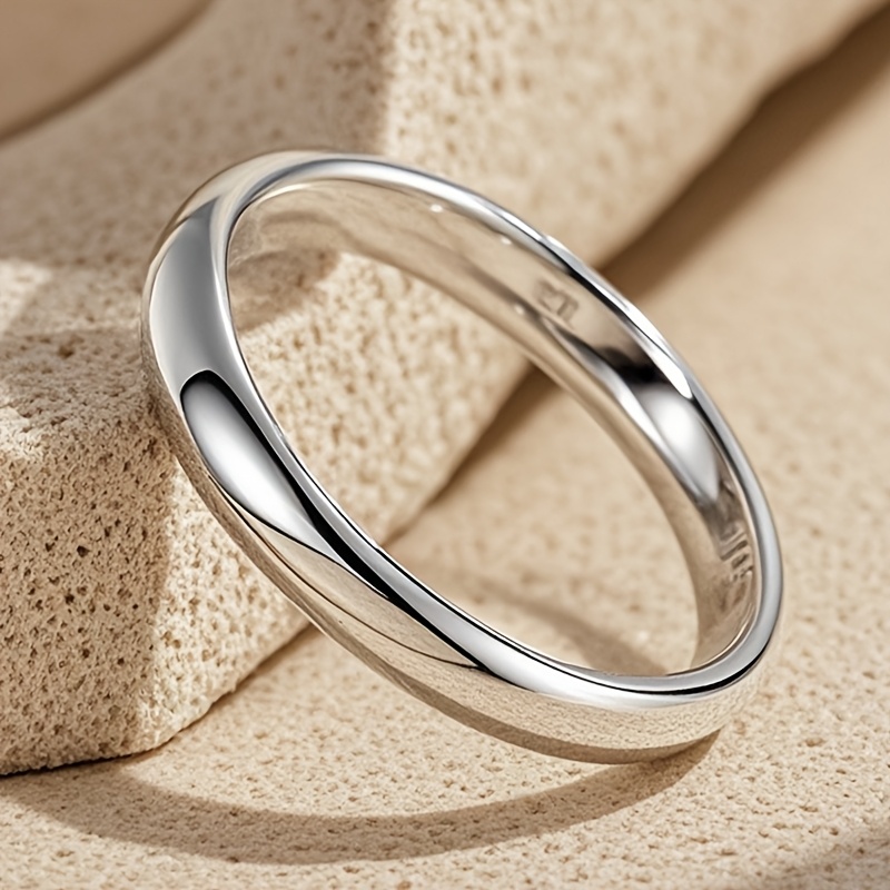 304L Stainless Steel Ring for Couples Weddings