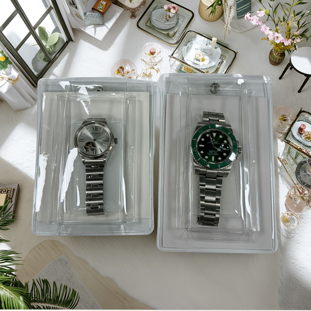 jewelry watch storage bags   in sets of 8 15 or   convenient box for storing and showcasing your jewelry watches designed to keep them   dust and dirt Product details 1