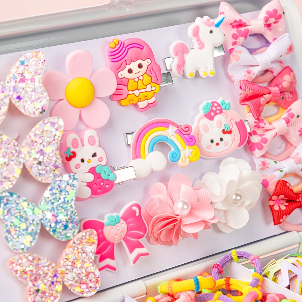 248pcs Cute Rabbit Hair Accessory Set