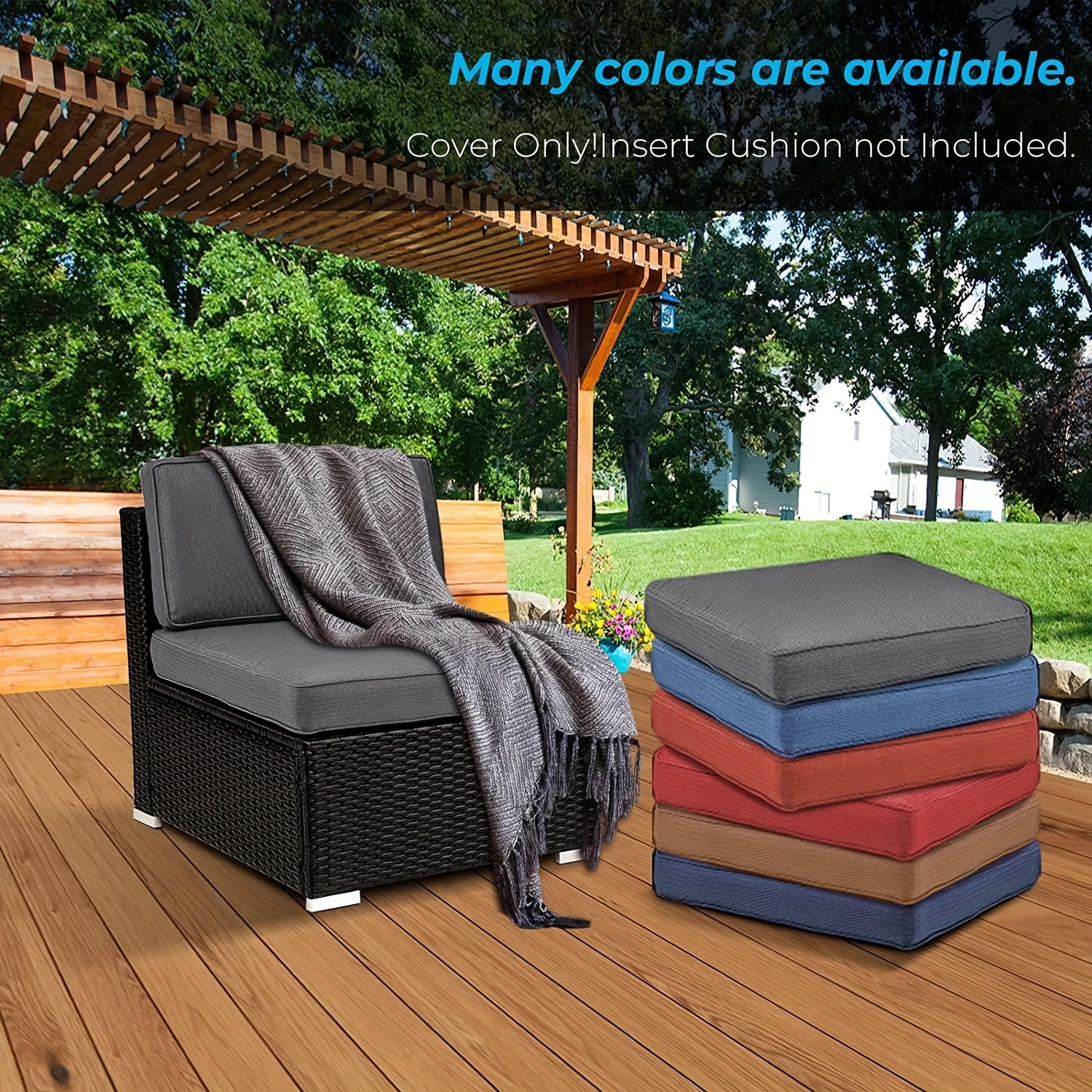 Sunbrella Cushion Covers Washable Sunbrella Segovia Outdoor Chair