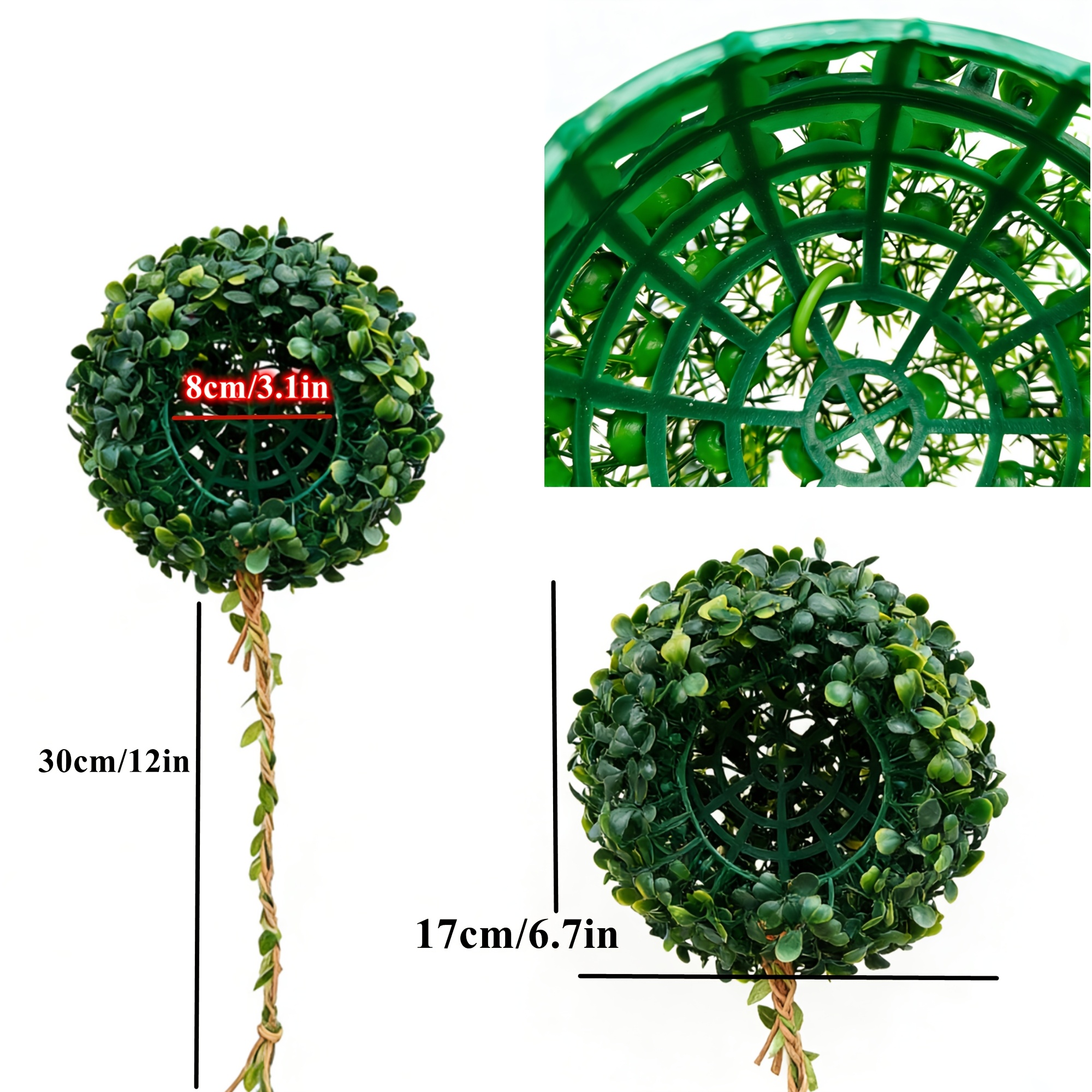 Artificial Grass Ball Hideout with Suction Cup