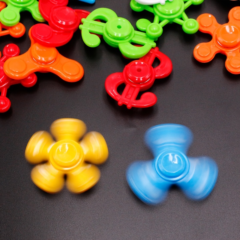 Mini Fidget Spinners Plastic Gyro Educational Toys Multi - Temu