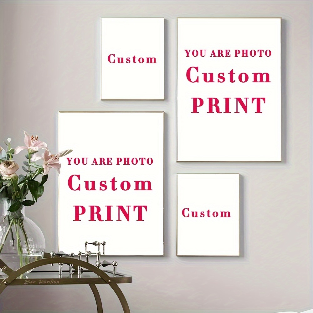 

1pc Customizable Unframed Canvas Poster, Personalized Canvas Poster, Custom Your Photo, Share Your Favorite Memories & Most Cherished Moments, Perfect Gift For Friends & Family, Wall Art, Home Decor