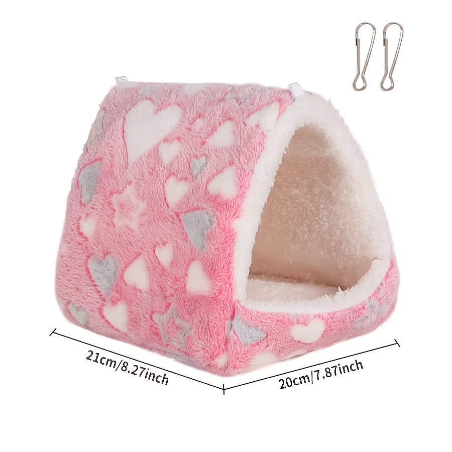 TEMU Guinea Pig Bed: Guinea Pig Hideaway. Suitable For Use And Ideal For All Small And Medium-sized Pets, Including Guinea Pigs, Hedgehogs, Dwarf