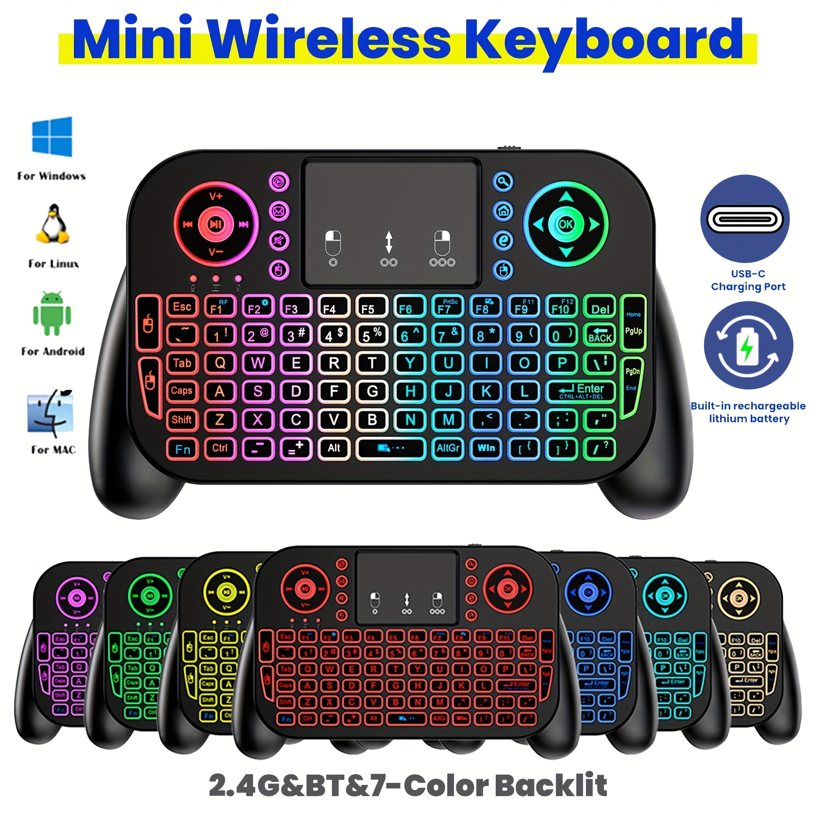 mini keyboards sold on Temu Australia