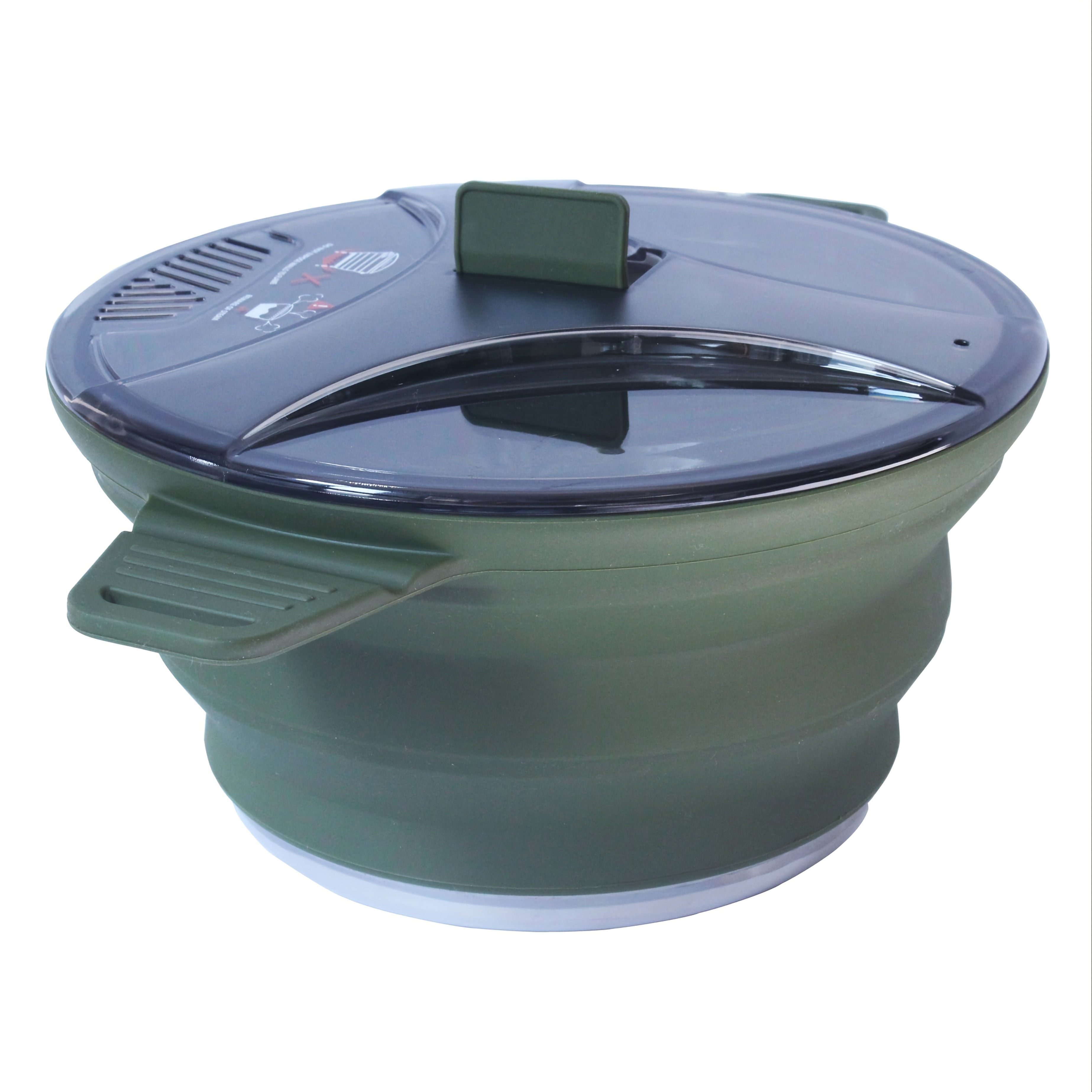 Image of Portable Outdoor Travel Hiking Pot, Portable Outdoor Camping Cookware Folding Pot Food Grade Silicone Suitable For Outdoor Camping, Travel, Hiking