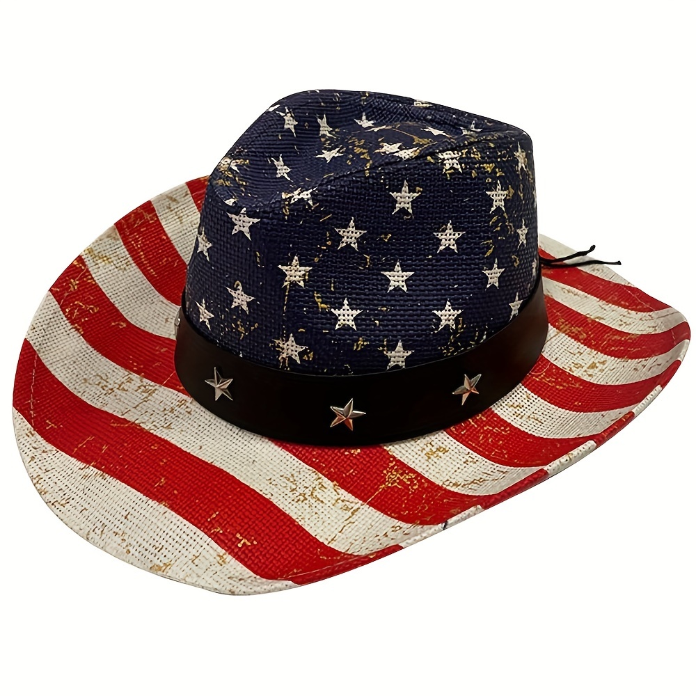 

A Western Cowboy Hat, Commemorating The American Independence Day