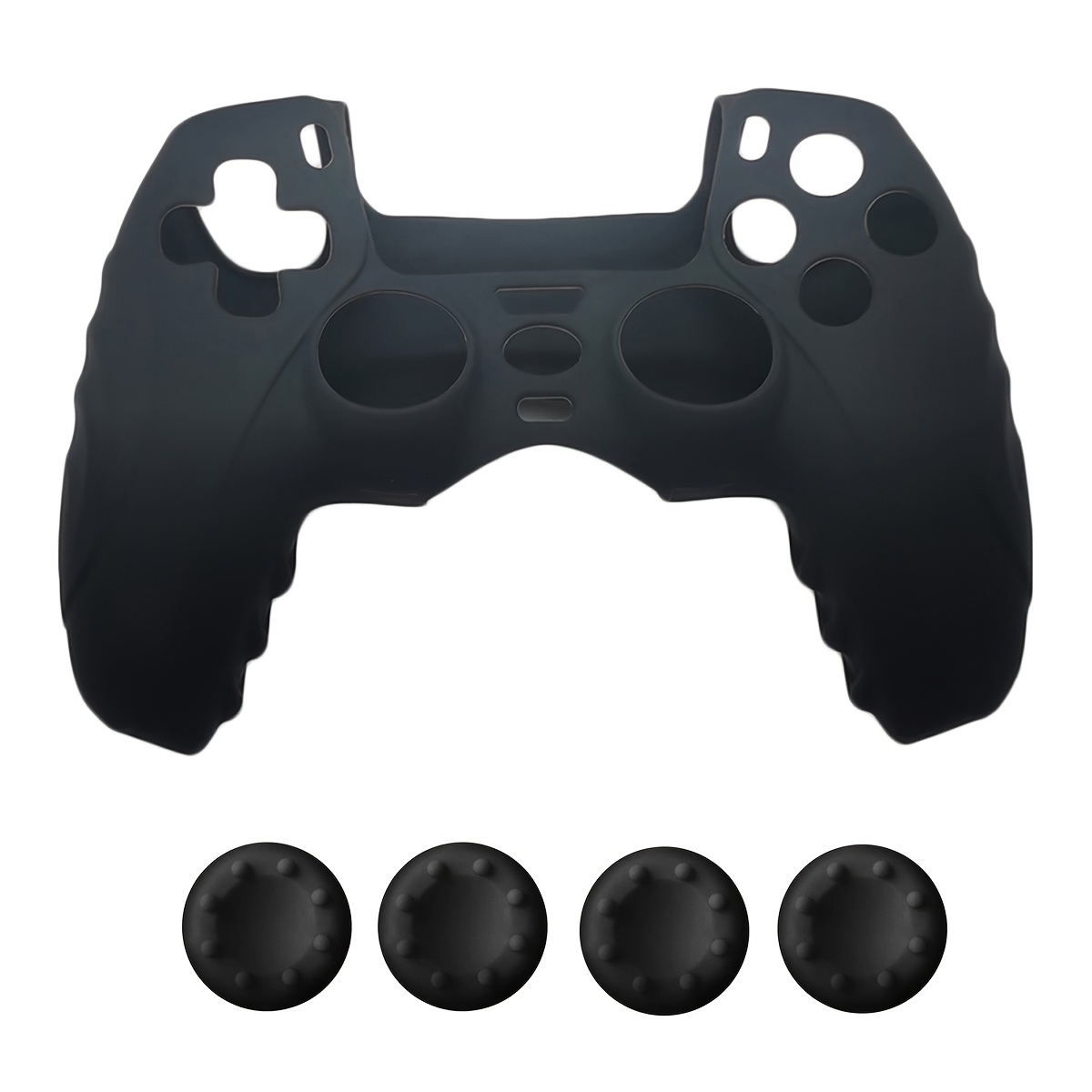 TEMU For Ps5 Controllers, This Gaming Case And Joystick Set Provides An Gaming Experience By Preventing Slipping And Scratching, Making It More
