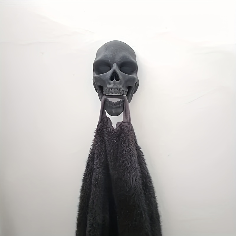 bohemian style skull shaped towel install wall Temu Italy