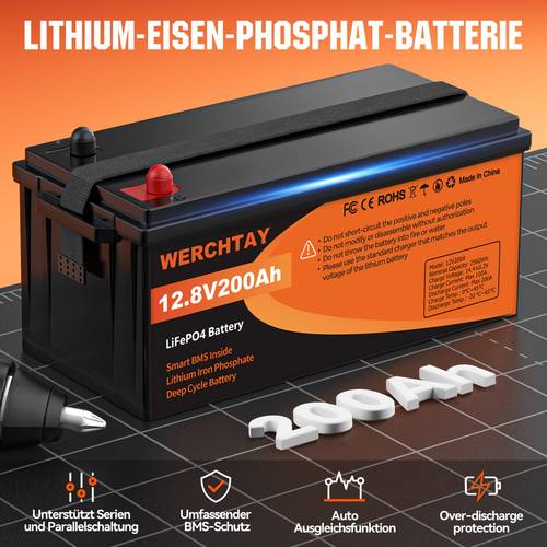 12 8v 100ah 200ah 300ah lifepo4 battery built in bms rechargeable lithium battery with up to 25000 cycles 1280wh 2560wh 3840wh density off grid motorhome and boats summer