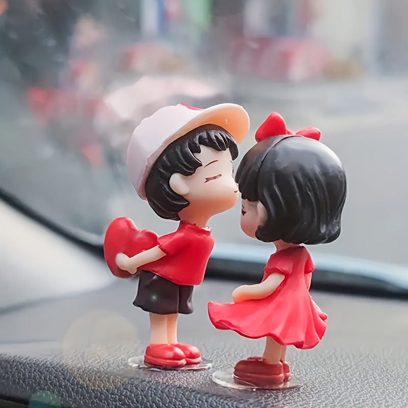 

Romantic Couple Car Interior Decoration: Resin Figurines For A Sweet Ride